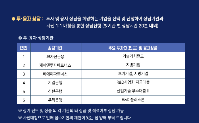 투자유치세미나 온라인 신청