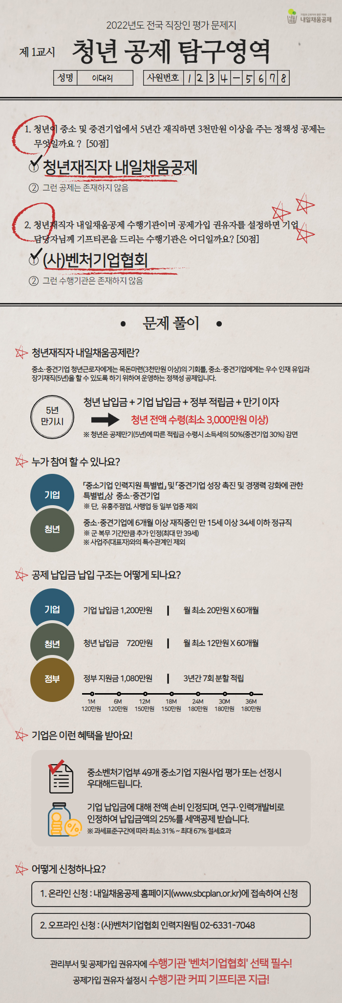 청년재직자내일채움공제